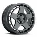 Lastplay TURAB-77548-42 17x7.5-4x108x42 mm Turbomac ET 63.4 mm Center Bore Wheel, Asphalt Black LA3833306